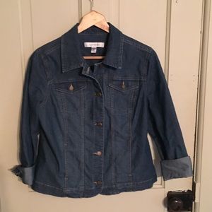 croft and barrow jean jacket